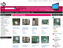 Tablet Screenshot of ernestos-electronics.com